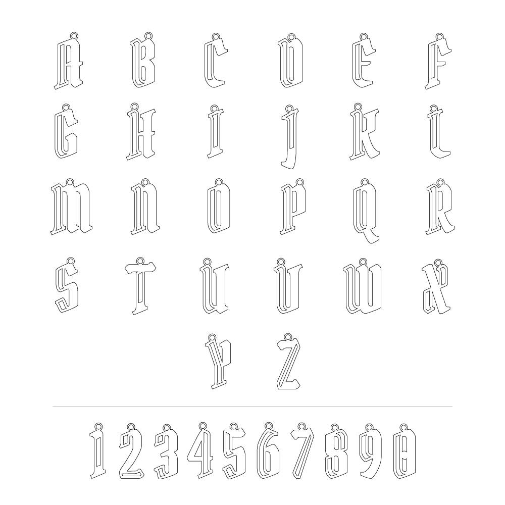 I Dare You Name Necklace - Gold Vermeil-4 product photo