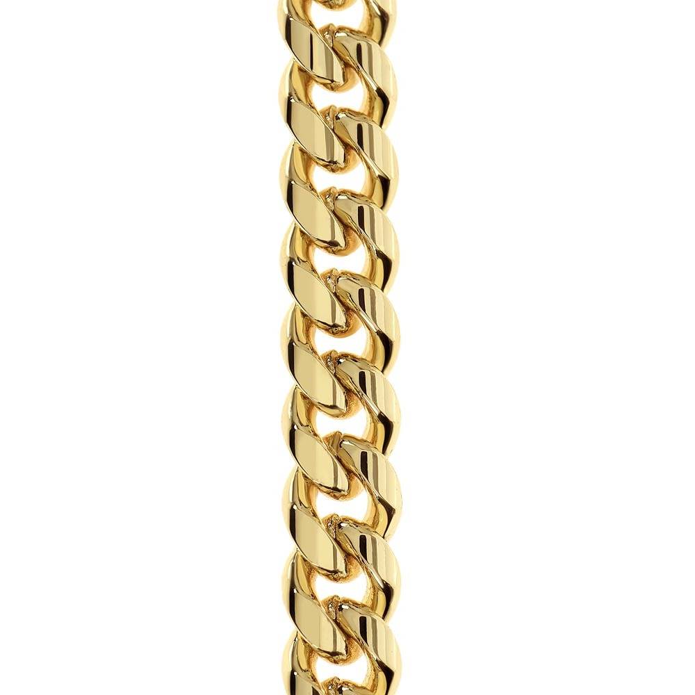 Cuban Link Chain Gold Stainless Steel-3 product photo
