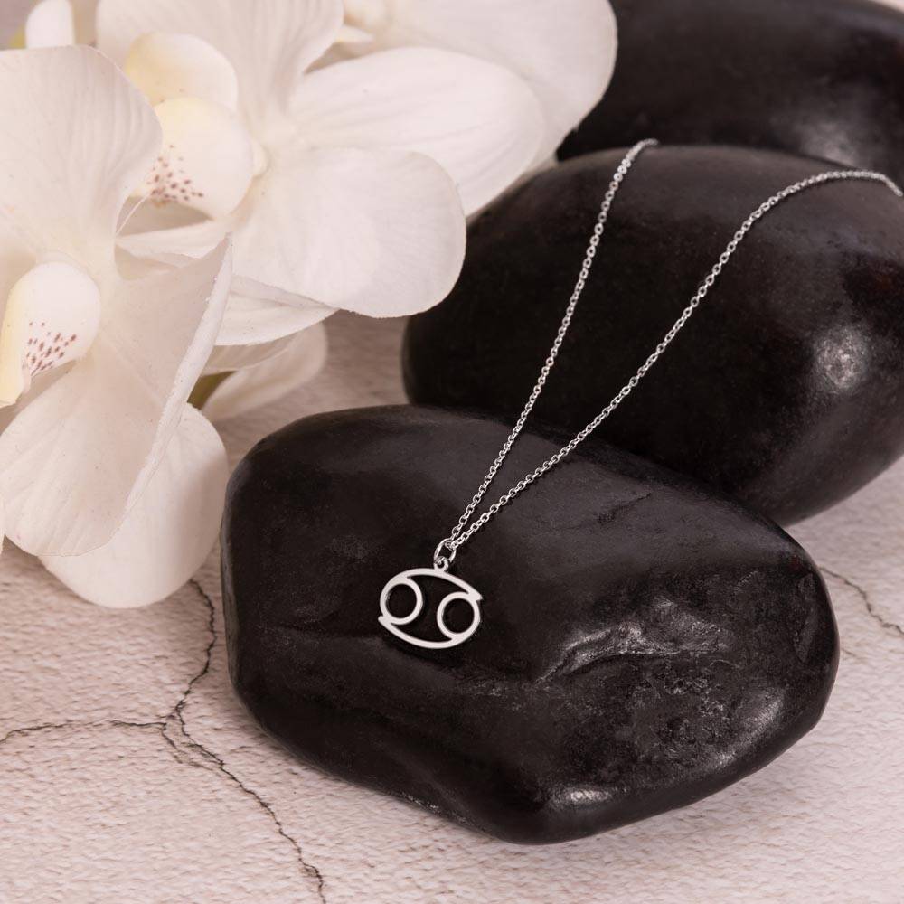 Stainless Steel Zodiac Symbol Necklace-4 product photo