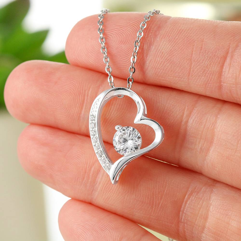 Stainless Steel Forever Love Necklace with MC-2 product photo