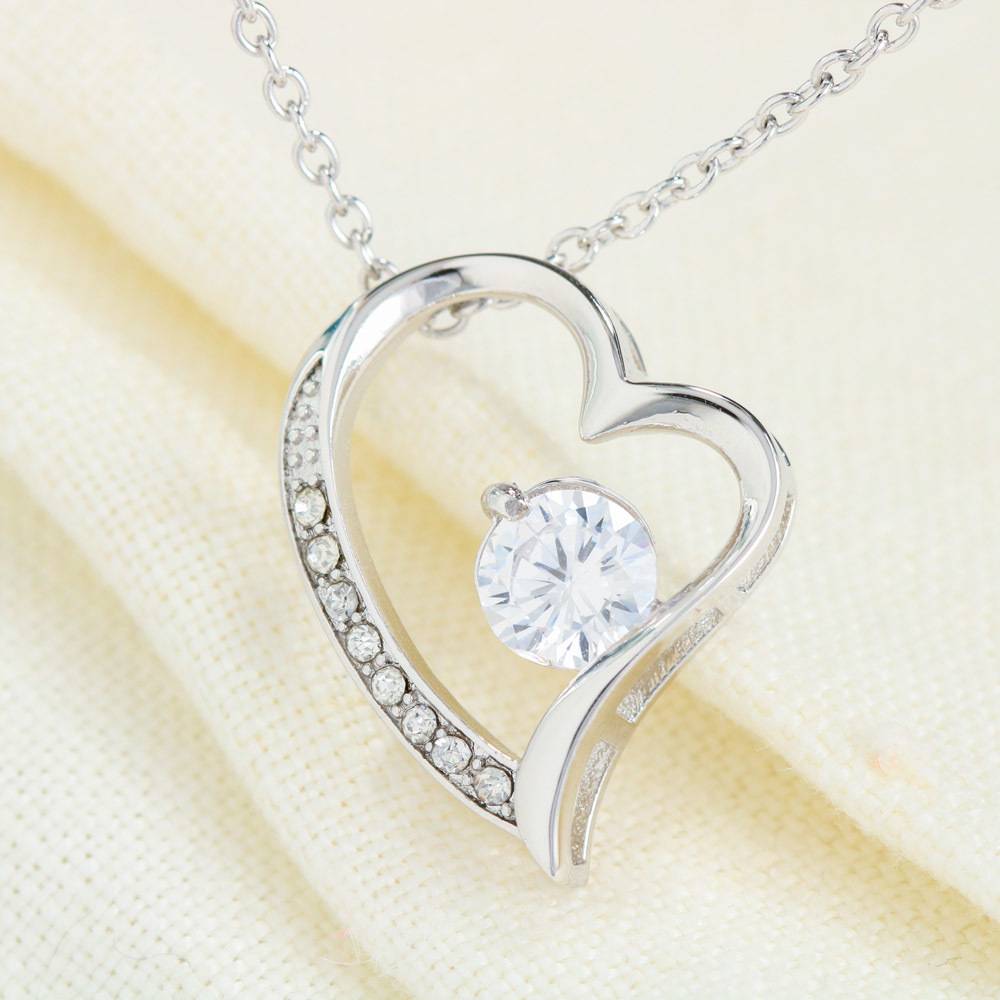 Stainless Steel Forever Love Necklace with MC-1 product photo